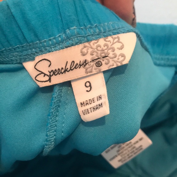 Speechless Turquoise Sweetheart Short Dress - Picture 3 of 7